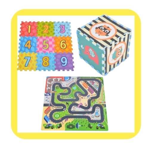 Меки пъзели за игра на пода