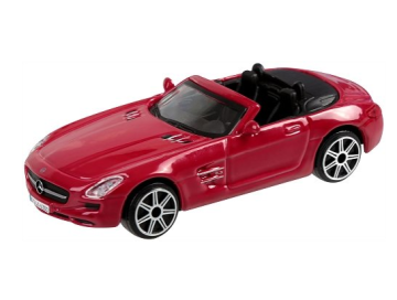 Метална кола Mercedes SLS AMG Roadster 1:43 Bburago