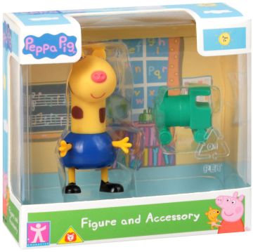 Фигурка на жирафът Гералд с аксесоар PEPPA PIG  
