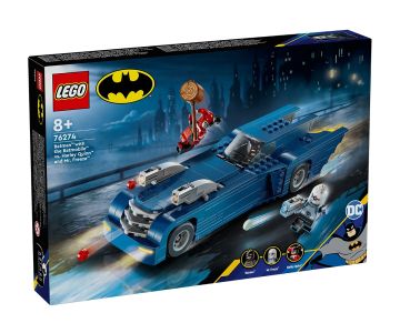 Конструктор LEGO DC Comics Super Batman 76274 Batman Батман с батмобила срещу Харли Куин и мистър Фрийз