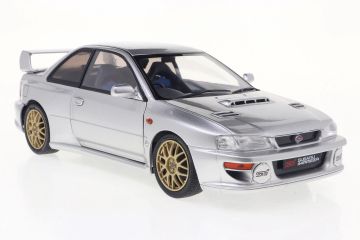 Метален автомобил SUBARU IMPREZA 22B SILVER 1998 SOLIDO 1:18 - 1807408