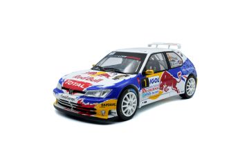 Метален автомобил PEUGEOT 306 MAXI WHITE #1 2017 SOLIDO 1:18 - 1808308
