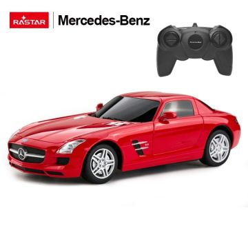 Кола с дистанционно управление Mercedes-Benz SLS AMG 1:24 Rastar 40100