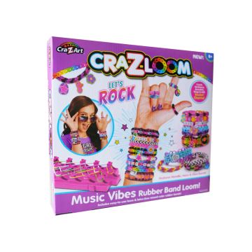 Комплект за плетене на гривни CraZArt 32031