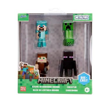 Комплект от 4 фигурки Minecraft Nano JADA 253262004