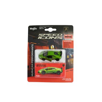 Метална кола Lamborghini Huracan Performante MAISTO 1:64 зелен