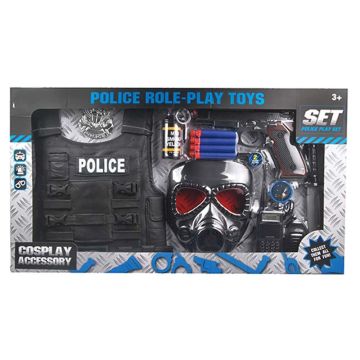 Полицейски комплект с бронежилетка