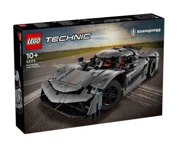 Конструктор LEGO Technic 42173 Сива хиперкола Koenigsegg Jesko Absolut