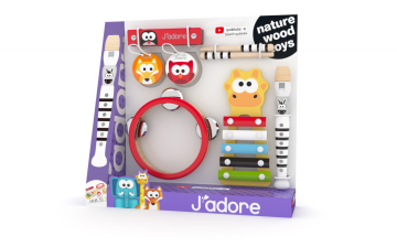 Комплект дървени музикални инструменти J′adore JD838260