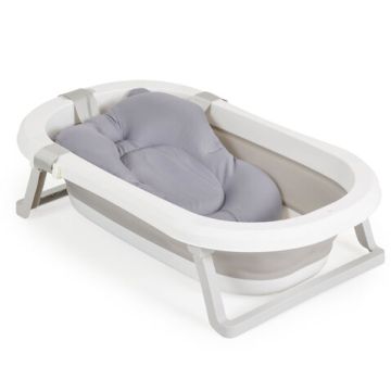 Комплект за къпане със сгъваема вана Palma сив