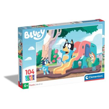 Детски пъзел Bluey 104 части CLEMENTONI 27171