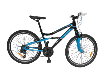 Велосипед със скорости BYOX Adventura 24 blue