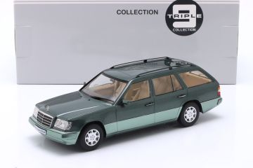 Метален автомобил Mercedes-Benz E-Class T Model S124 1995 Triple9 Collection 1:18 T91800360