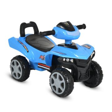 Детско атв за яздене и бутане No Fear 999 син