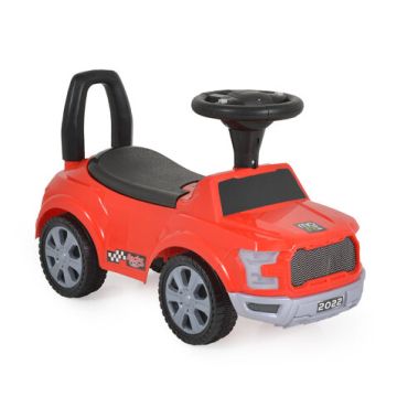 Детска кола за яздене и бутане Orlando 2022 червен