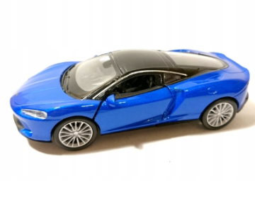 Метална кола McLaren GT blue Welly 1:34