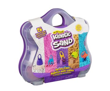 Kinetic Sand Комплект за игра кинетичен пясък с разнообразни кутии Spin Master 6069784 