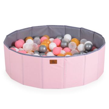 Сгъваем басейн с топки Melo-розов