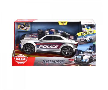 Полицейска кола със звук и светлини Dickie 203307004