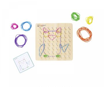 Монтесори Геометрична дъска Eichhorn 100006050