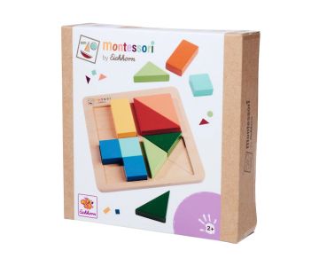 Монтесори Пъзел с форми Eichhorn 100006032