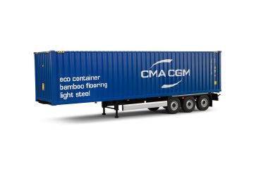 Ремарке за камион Trailer Container CMA CGM SOLIDO 1:24 - 2400507