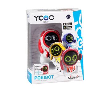 Роботче Silverlit Pokibot червен