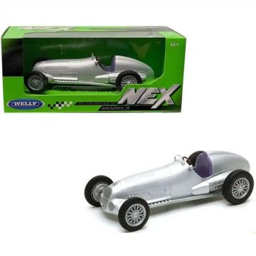 Метална кола Mercedes-Benz W125 1937 Welly 1:24 