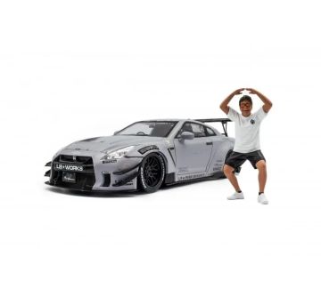 Метален автомобил Nissan GT-R R35 SOLIDO 1:18 - 1805821 