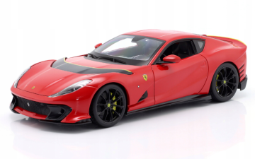 Метална кола Ferrari 812 Competizione 2021 Bburago 1:18 