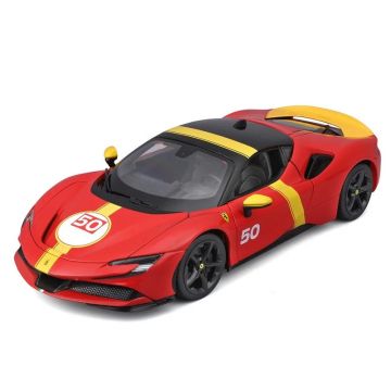 Метална кола Ferrari SF90 Stradale ASSETTO FIORANO Bburago 1:18 