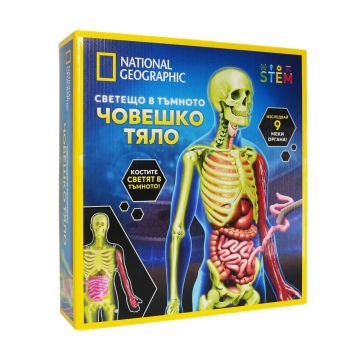 Светещо в Тъмното Човешко Тяло National Geographic 