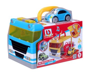 Преносим гараж с количка Bburago Junior  