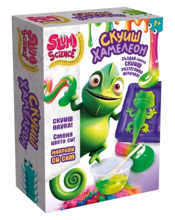 Направи си сам скуиш Хамелеон Lisciani Slumi Science 110971