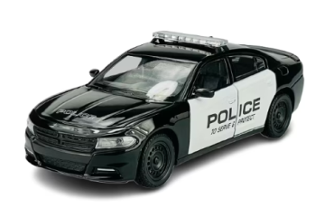 Метална кола Dodge Charger Pursuit Police Welly 1/24  