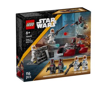 Конструктор Боен пакет Обсадата на Мандалор LEGO Star Wars 75449 