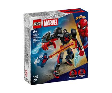 Конструктор Майлс Моралес с робот срещу Спайдърмен 2099 LEGO Marvel Super Heroes 76337 