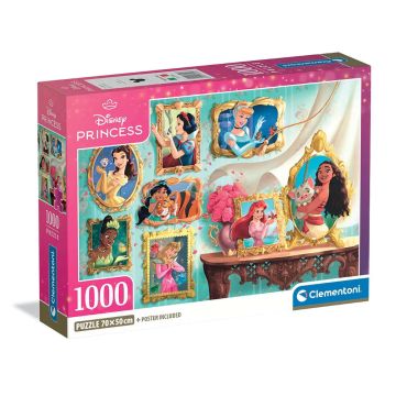 Детски пъзел Disney Princess 1000ч. CLEMENTONI 37046 