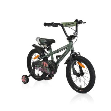 Детски велосипед 16 MONSTER BYOX зелен