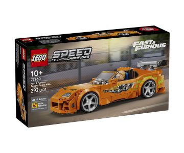 Конструктор Toyota Supra MK4 Бързи и яростни LEGO Speed ​​Champions 77260 