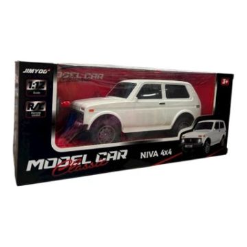 Джип с радио контрол Lada Niva OFF-ROAD бял