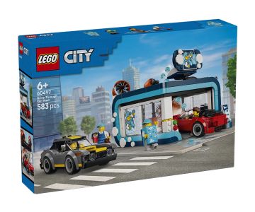 Конструктор Автомивка с преминаване на колата LEGO City 60497 