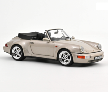 Колекционерска метална кола Porsche 911 Turbo Look Cabriolet 1:18 NOREV 187140