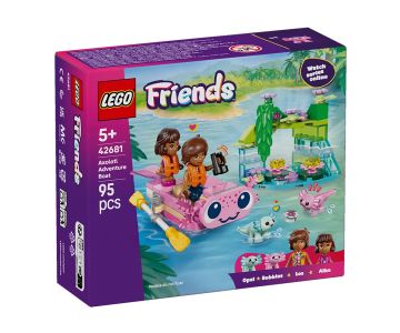 Конструктор Приключенска лодка аксолотъл LEGO Friends 42681