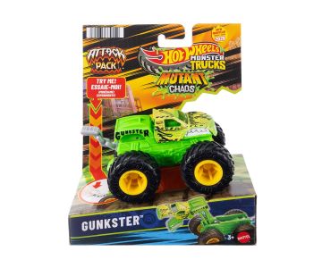 Метално бъги Gunkster Monster Trucks Hot Wheels JMK92