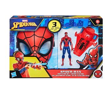 Комплект маска с фигурка Спайдърмен Hasbro F9196
