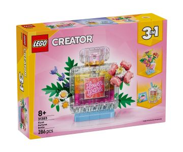 Конструктор Шишенце с парфюм с цветна украса LEGO Creator 31383