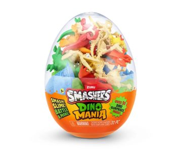 Дино Мания голямо яйце с фигурки Zuru Dino Smashers 74166