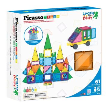 Магнитен конструктор с включена торбичка Picasso Steam PC61 