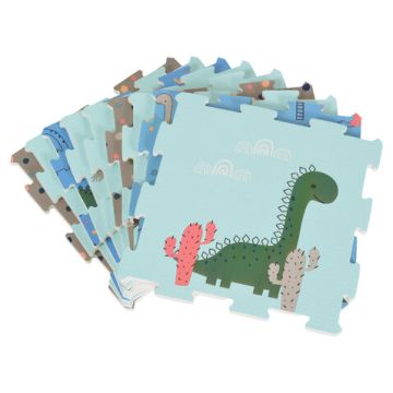 Мек пъзел килим с принт Dino World 0349